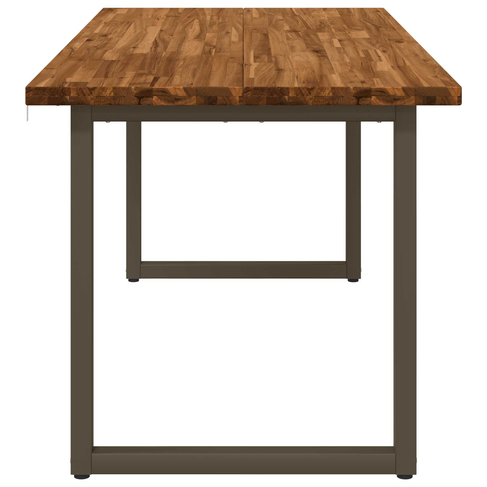 Vierkante Eettafel 160 x 70 x 75 cm Massief Acaciahout Naturel image 5