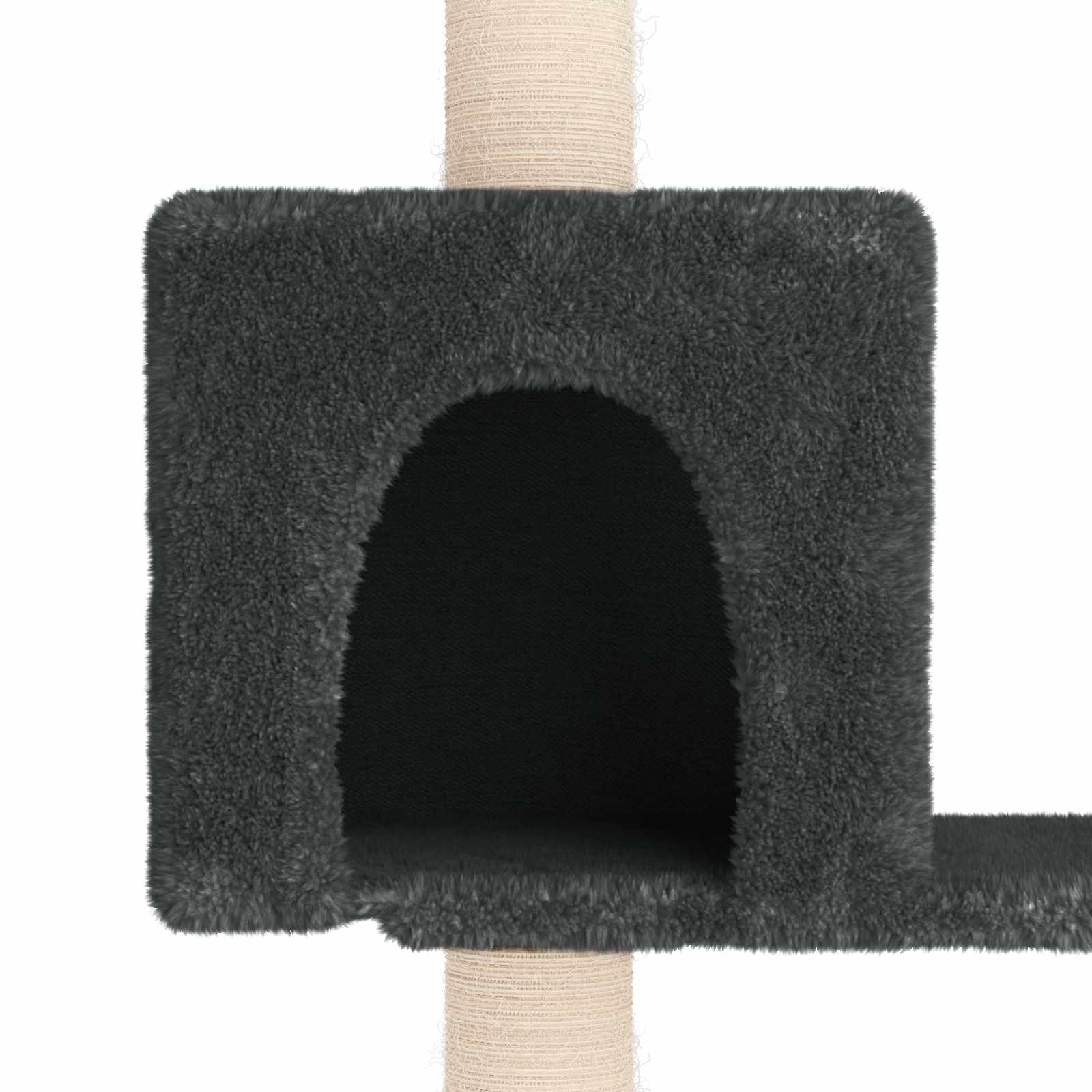Kattenboom met sisal krabpalen Donkergrijs 177,5 cm image 6