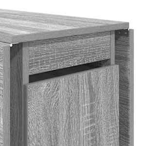Jídelní stůl 2 pcs 140 x 80 x 77 cm Kompozitní dřevo - obrázek 9