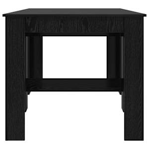 Jídelní stůl 180 x 85 x 75 cm Kompozitní dřevo Černý dub - obrázek 7