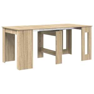 vidaXL S&ouml;&ouml;gilaud 180 x 85 x 75 cm Tehispuit Sonoma tamm Ristk&uuml;lik
