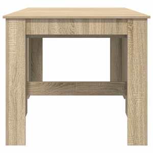 Jídelní stůl 180 x 85 x 75 cm Kompozitní dřevo Dub sonoma - obrázek 7