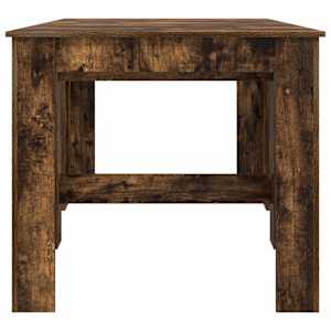 Jídelní stůl 180 x 85 x 75 cm Kompozitní dřevo Kouřový dub - obrázek 7