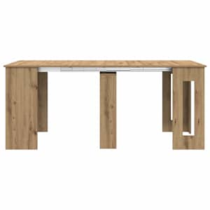 Jídelní stůl 180 x 85 x 75 cm Kompozitní dřevo Dub artisan - obrázek 6