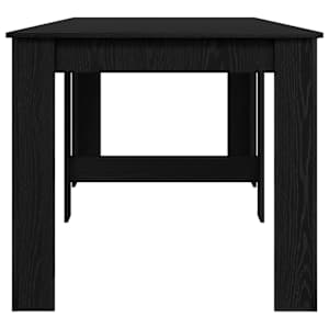 Jídelní stůl 240 x 85 x 75 cm Kompozitní dřevo Černý dub - obrázek 7