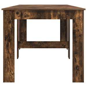 Jídelní stůl 240 x 85 x 75 cm Kompozitní dřevo Kouřový dub - obrázek 7