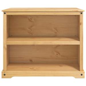 Kuchyňský vozík s policí 2 pcs Medový vosk 112 x 77 x 91,5 cm - obrázek 4