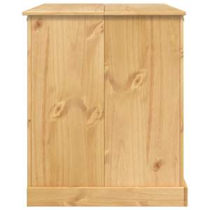 Kuchyňský vozík s policí 2 pcs Medový vosk 112 x 77 x 91,5 cm - obrázek 5