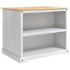 vidaXL K&ouml;&ouml;gisaare komplekt 2 tk Valge ja Meep&otilde;hi 112 x 77 x 91,5 cm