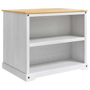 vidaXL K&ouml;&ouml;gisaare komplekt 2 tk Valge ja Meep&otilde;hi 112 x 77 x 91,5 cm