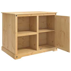 Kuchyňský vozík s policí 2 pcs Medový vosk 112 x 77 x 91,5 cm - obrázek 3