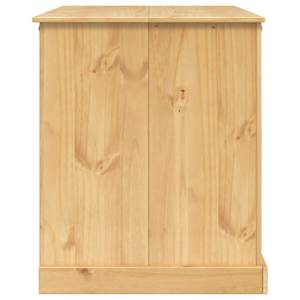 Kuchyňský vozík s policí 2 pcs Medový vosk 112 x 77 x 91,5 cm - obrázek 5