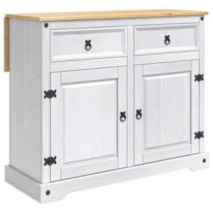 vidaXL K&ouml;&ouml;gisaare komplekt 2 tk Valge ja Meep&otilde;hi 112 x 70 x 91,5 cm