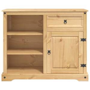 Kuchyňský vozík se dveřmi 2 pcs Medový vosk 112 x 70 x 91,5 cm - obrázek 4