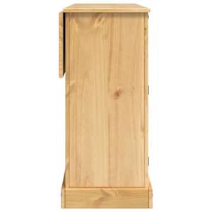 Kuchyňský vozík se dveřmi 2 pcs Medový vosk 112 x 70 x 91,5 cm - obrázek 5