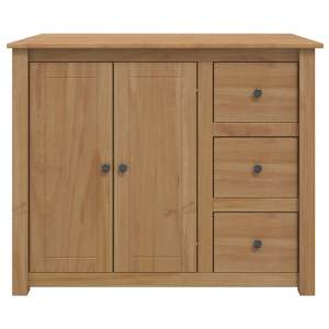 Kuchyňský vozík PANAMA 2 pcs Medový vosk 112 x 77 x 90 cm - obrázek 5