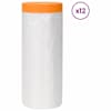 vidaXL Tolmuplaat kleeplindiga 12 tk L&auml;bipaistev 210 x 2000 cm HDPE
