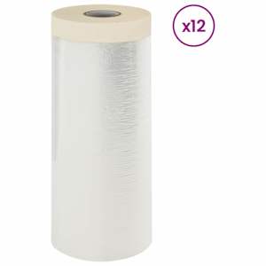 Prachová fólie s lepicí páskou 12 pcs 140 x 3300 cm HDPE - obrázek 2
