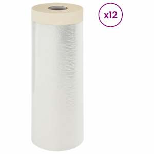 Prachová fólie s lepicí páskou 12 pcs 210 x 2000 cm HDPE - obrázek 2