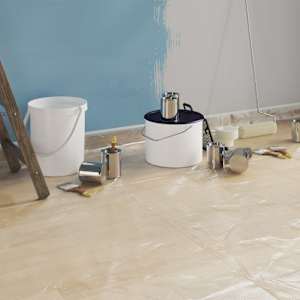 Prašni list z lepilnim trakom 12 pcs 240 x 2000 cm HDPE