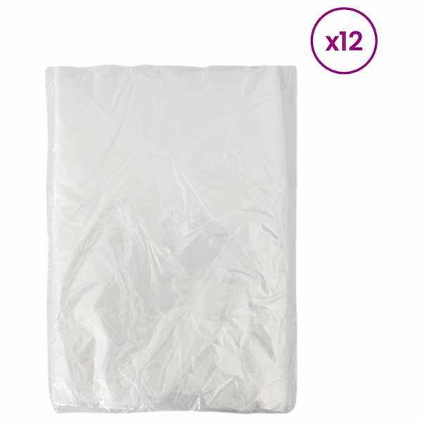 vidaXL Tolmuplaat 12 tk L&auml;bipaistev 400 x 500 cm HDPE