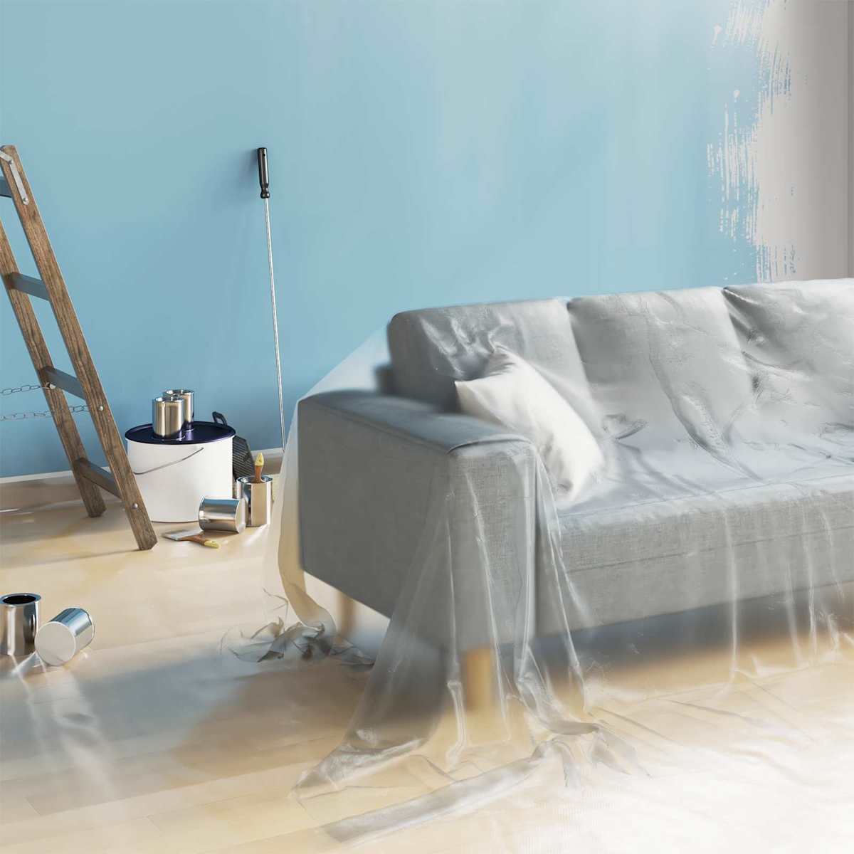 Støvblad Transparent 400 x 500 cm HDPE