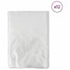 vidaXL Tolmuplaat 12 tk L&auml;bipaistev 400 x 500 cm HDPE