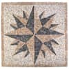 vidaXL Moosiikplaatide tuule muster Mitmev&auml;rviline 120 x 120 cm Marmor