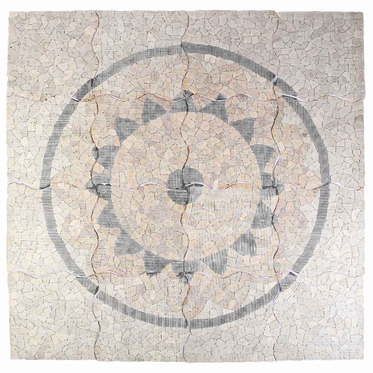 Mosaic Fliser Mønster Flerfarvet 120 x 120 cm Marmor - Billede 6