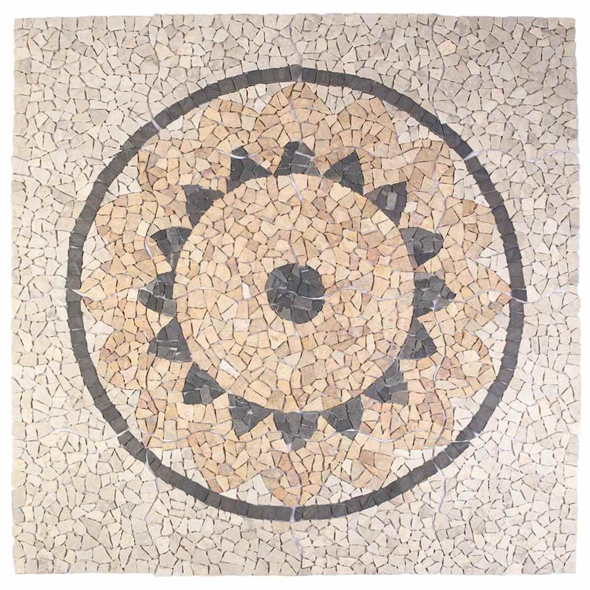 Mosaic Fliser Mønster Flerfarvet 120 x 120 cm Marmor - Billede 2