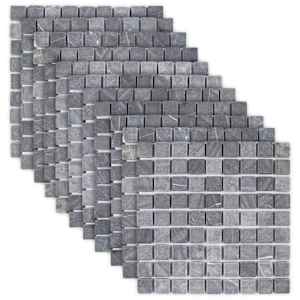 vidaXL Mosaiik Tellised Hall 30 x 30 cm Marmor