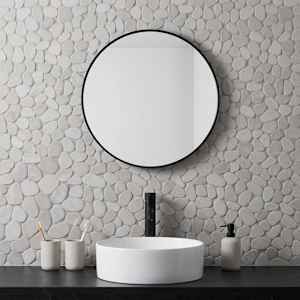Pebble ploščice Taupe 30 x 30 cm Rečni prod