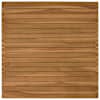 vidaXL Lauda peal 70 x 70 x 3,5 cm Kandiline Tugev teakpuit Naturaalne