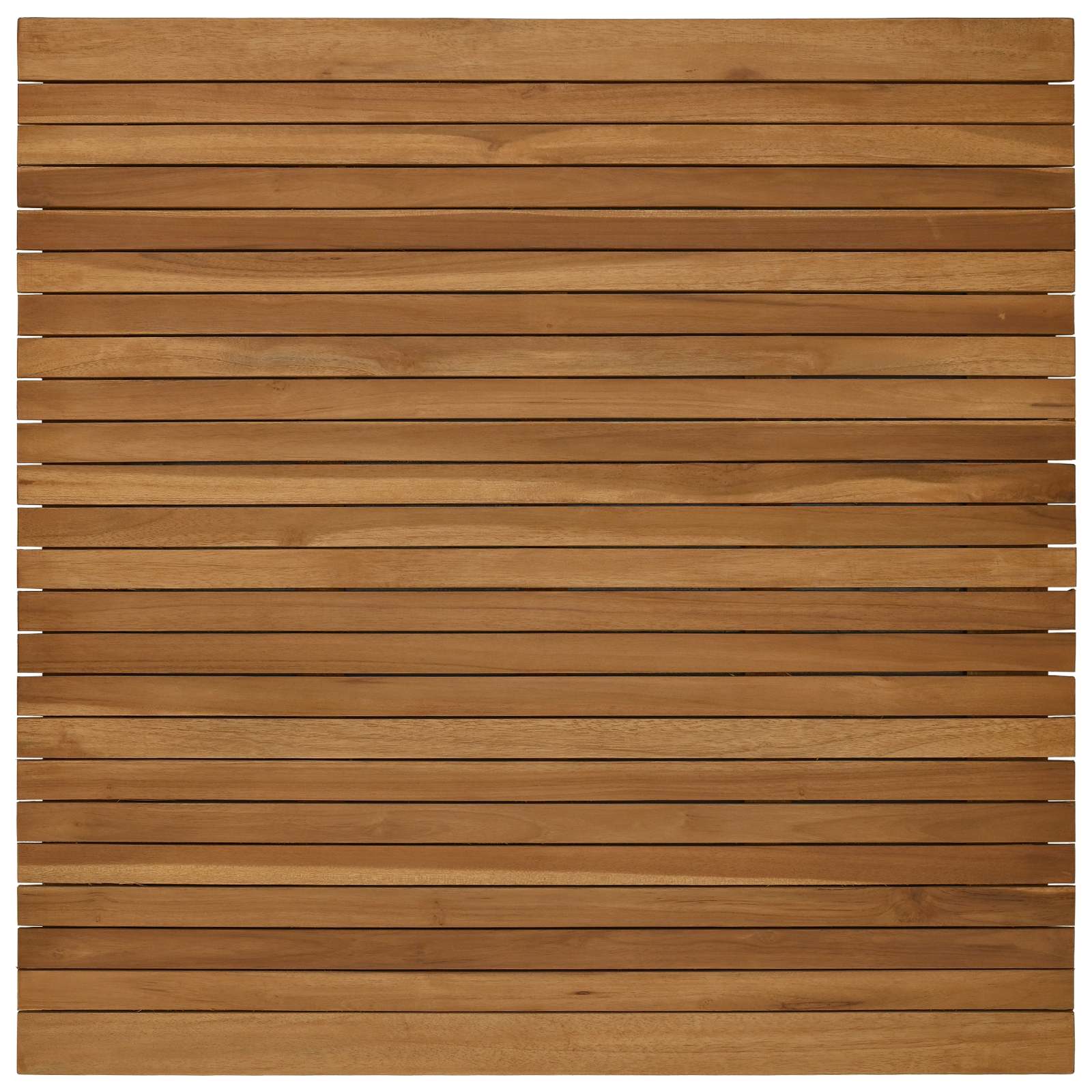 Tafelblad 90 x 90 x 3,5 cm Vierkant Massief Teakhout Naturel image 2