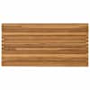 vidaXL Lauda peal 90 x 45 x 3,5 cm Ristk&uuml;lik Tugev teakpuit Naturaalne