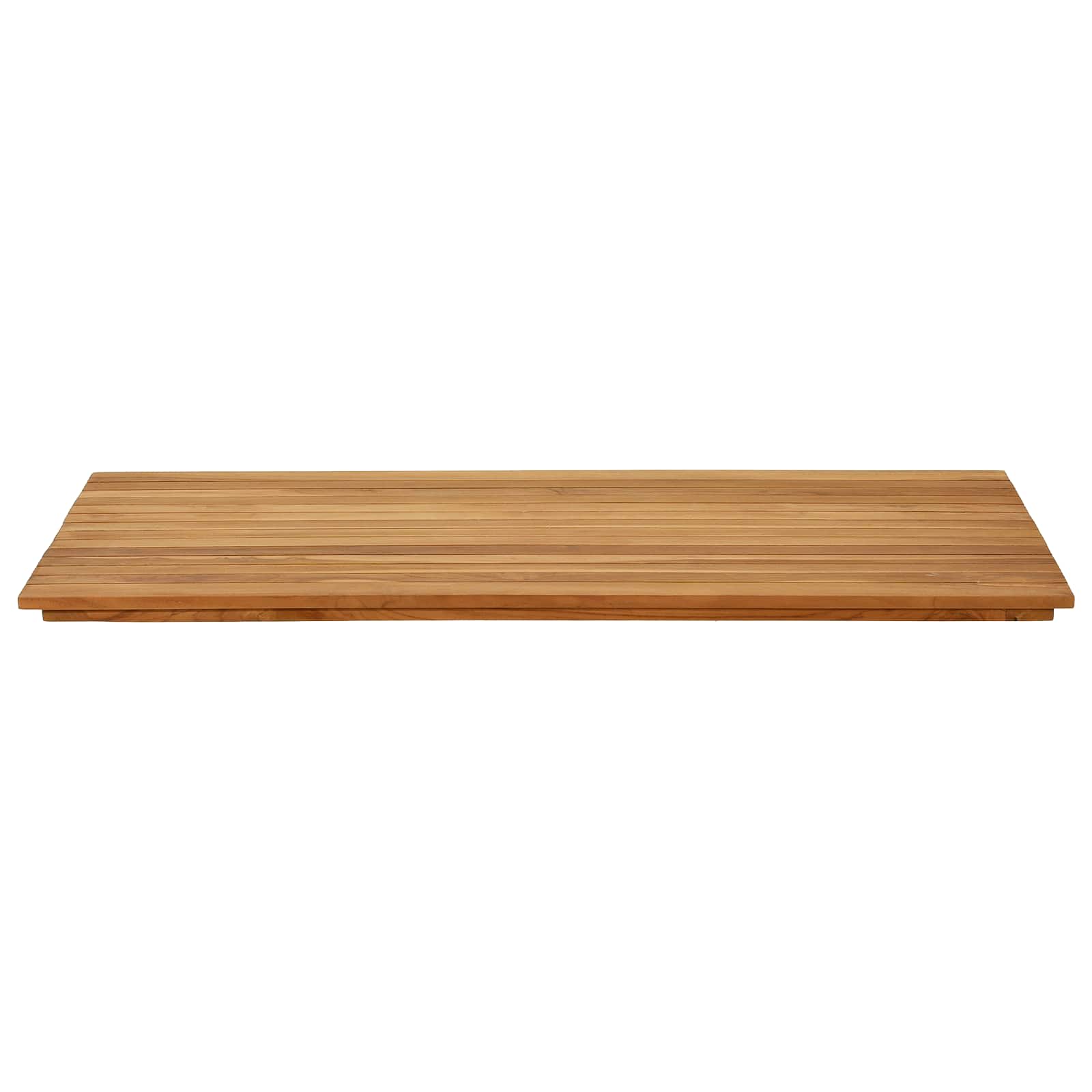 Tafelblad 110 x 55 x 3,5 cm Rechthoekig Massief Teakhout image 3