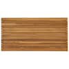 vidaXL Lauda peal 110 x 55 x 3,5 cm Ristk&uuml;lik Tugev teakpuit