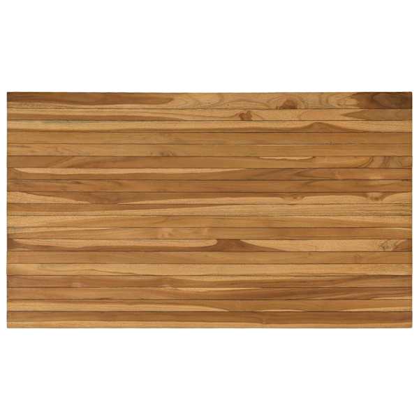 vidaXL Lauda peal 120 x 70 x 3,5 cm Ristk&uuml;lik Tugev teakpuit
