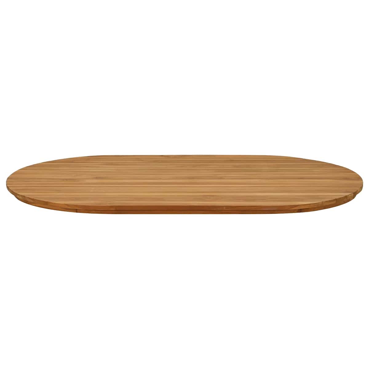 Bordplade x 3,5 cm Massiv Teaktræ Naturfarvet - Billede 3