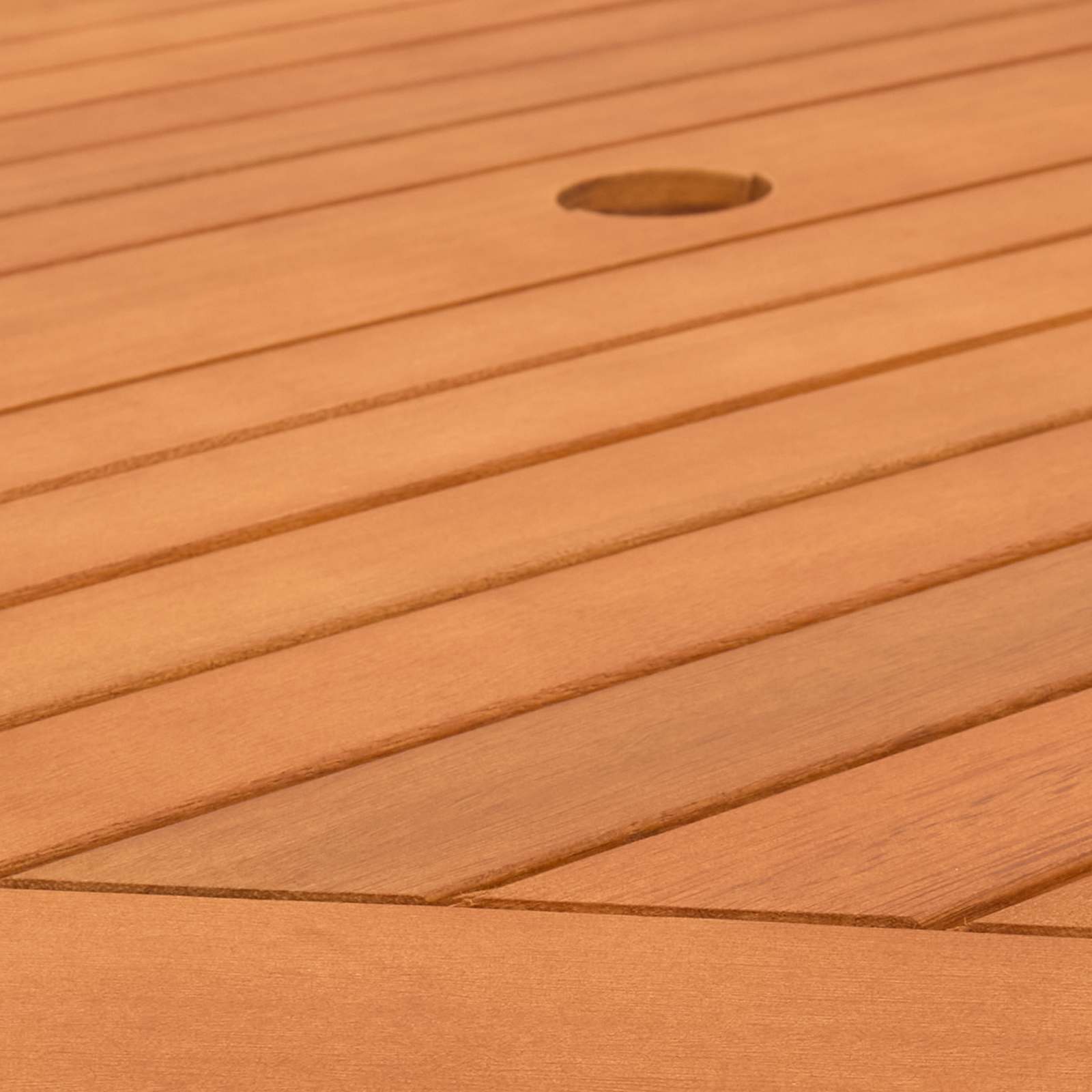 Buitenmeubelset 5-delig Naturel Massief eucalyptushout image 5