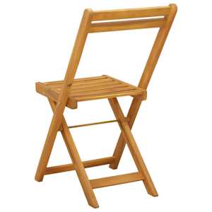 Venkovní bistro židle 8 pcs Přírodní 40 x 53 x 80 cm - obrázek 7