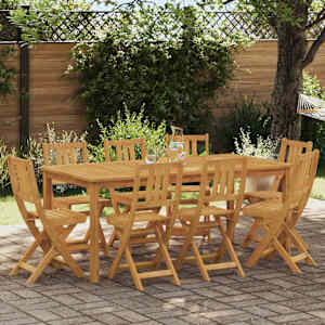 Zunanje bistro stolice z blazino 8 pcs Naravna 40 x 42 x 85 cm