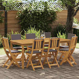 Zunanje bistro stolice 8 pcs Temno siva 38 x 46 x 85 cm