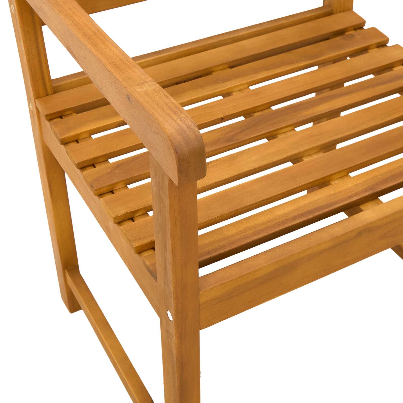Tuinbank 8 pcs Naturel 56 x 55,5 x 90 cm Massief Acaciahout image 8