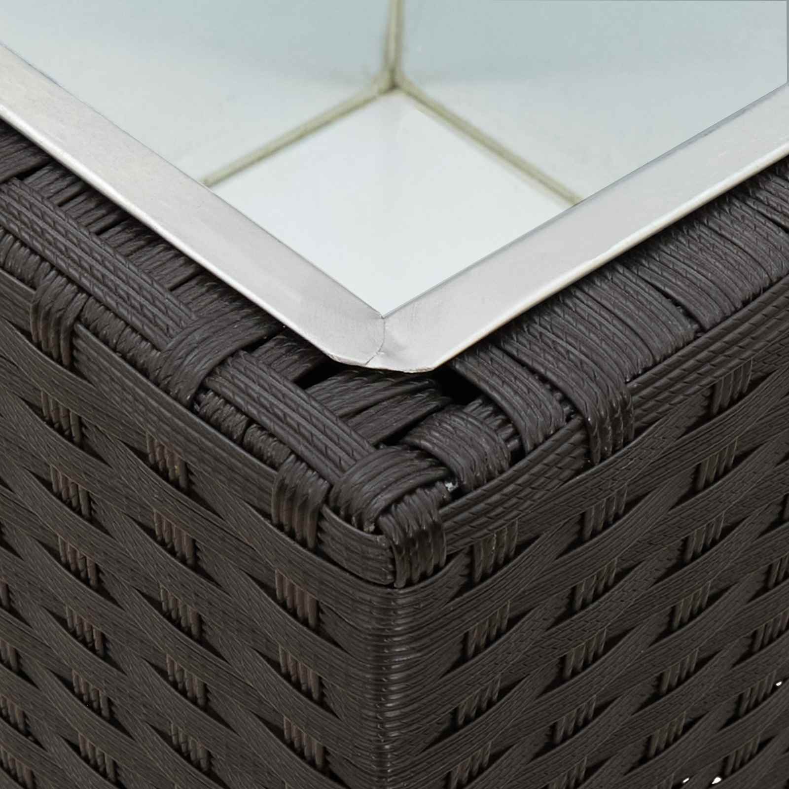 Tuinset 3 pcs Zwart Metaal image 8