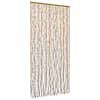 vidaXL Putukate Uksekardin mitmev&auml;rviline 100 x 200 cm Bambus