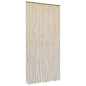 Dveřní záclona proti hmyzu vícebarevná 100 x 200 cm Bambus - obrázek 2