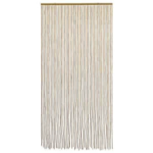 Dveřní záclona proti hmyzu vícebarevná 100 x 200 cm Bambus - obrázek 3