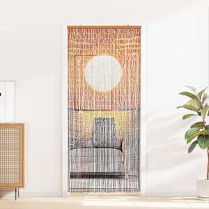 Zavesa proti insektom večbarvno 200 x 90 cm Bambus