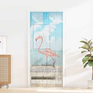 Zavesa proti insektom večbarvno 200 x 90 cm Bambus